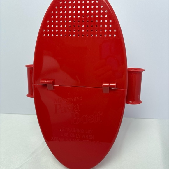 Red‎ Microwave Pasta Boat - Picture 1 of 8
